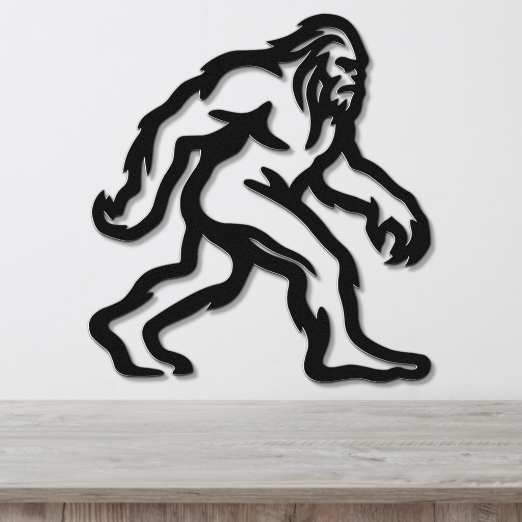 Bigfoot Metal Wall Art