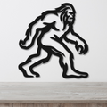 Bigfoot Metal Wall Art