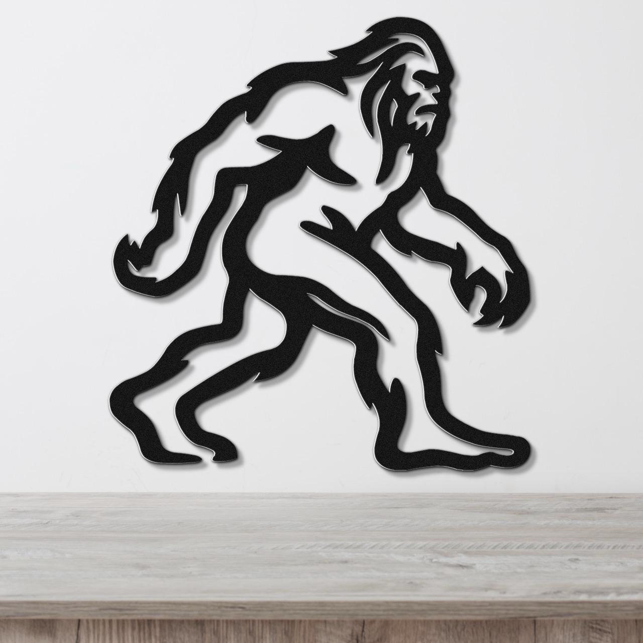 Bigfoot Metal Wall Art