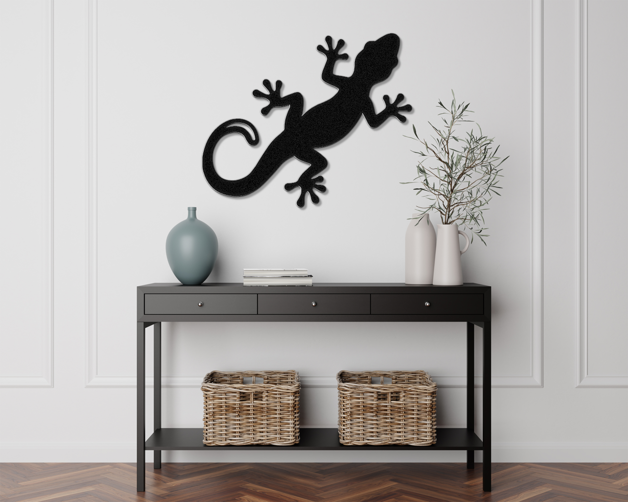 Lizard Metal Wall Art