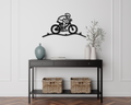 Cycling Metal Wall Art