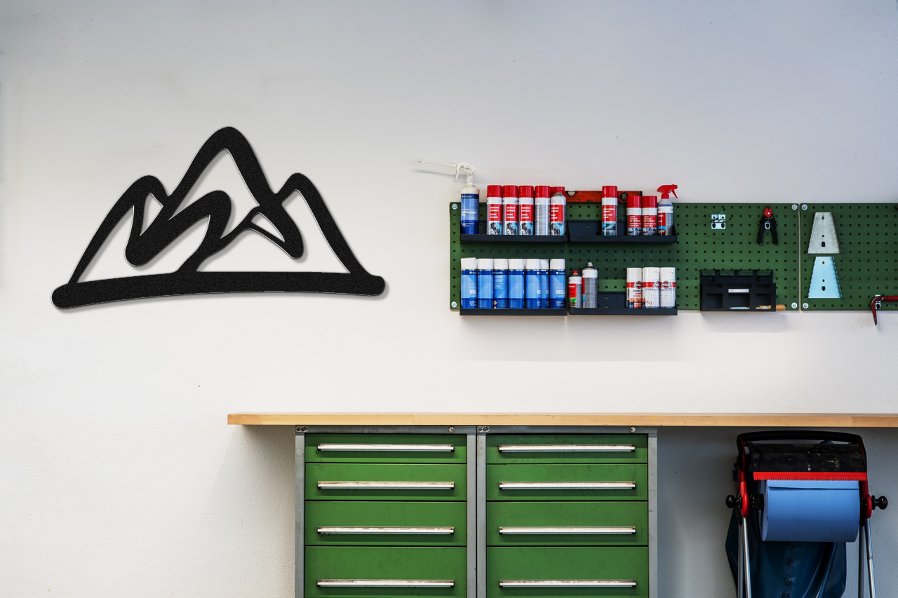 Mountains Metal Wall Art