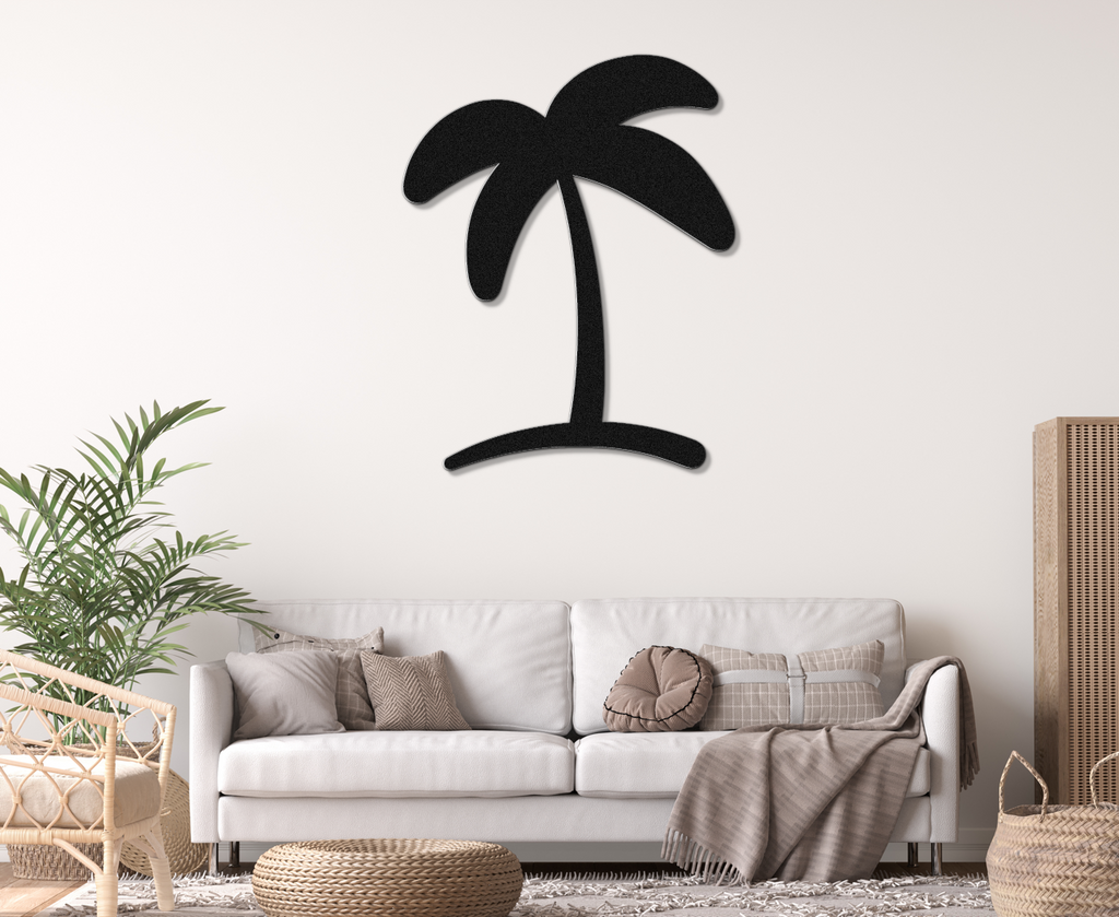 Palm Tree Metal Wall Art