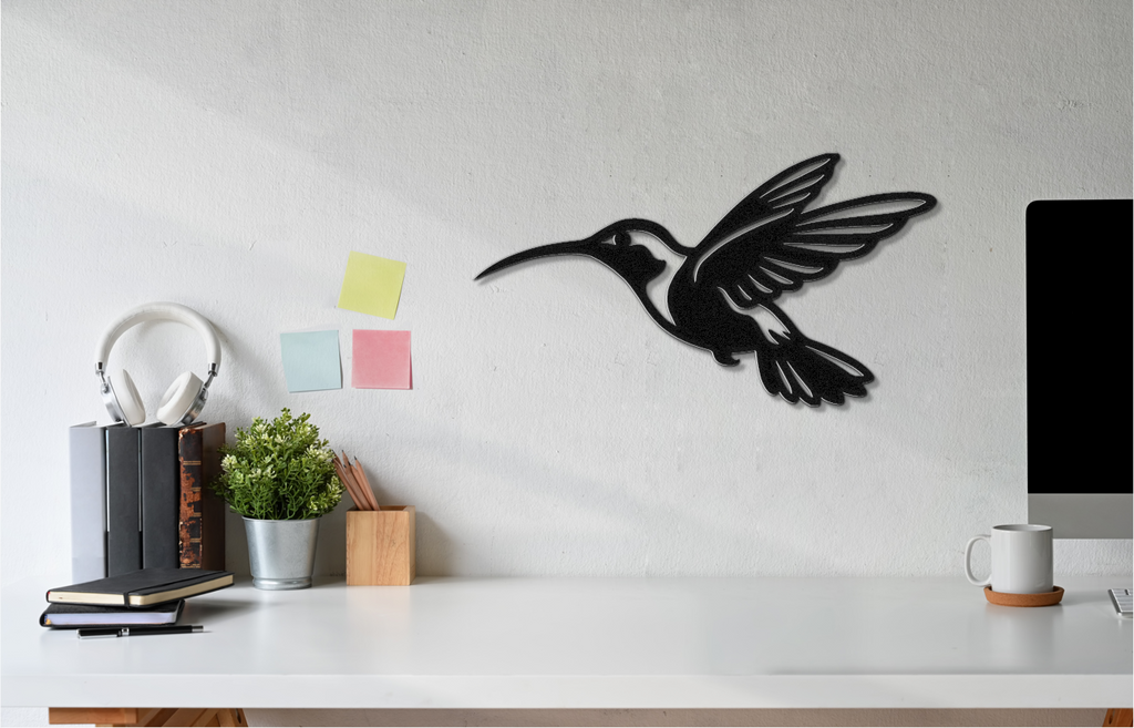 Hummingbird Metal Wall Art