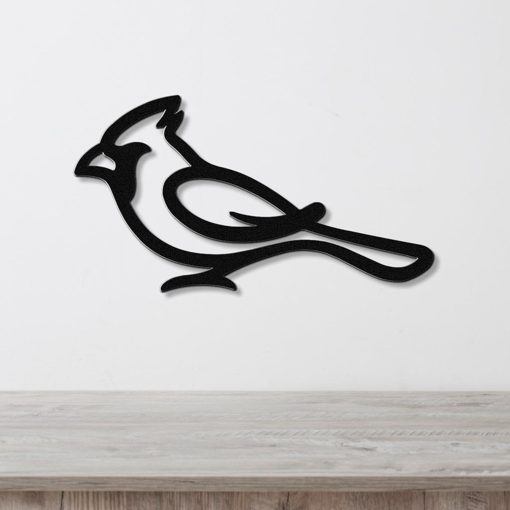 Cardinal Metal Wall Art
