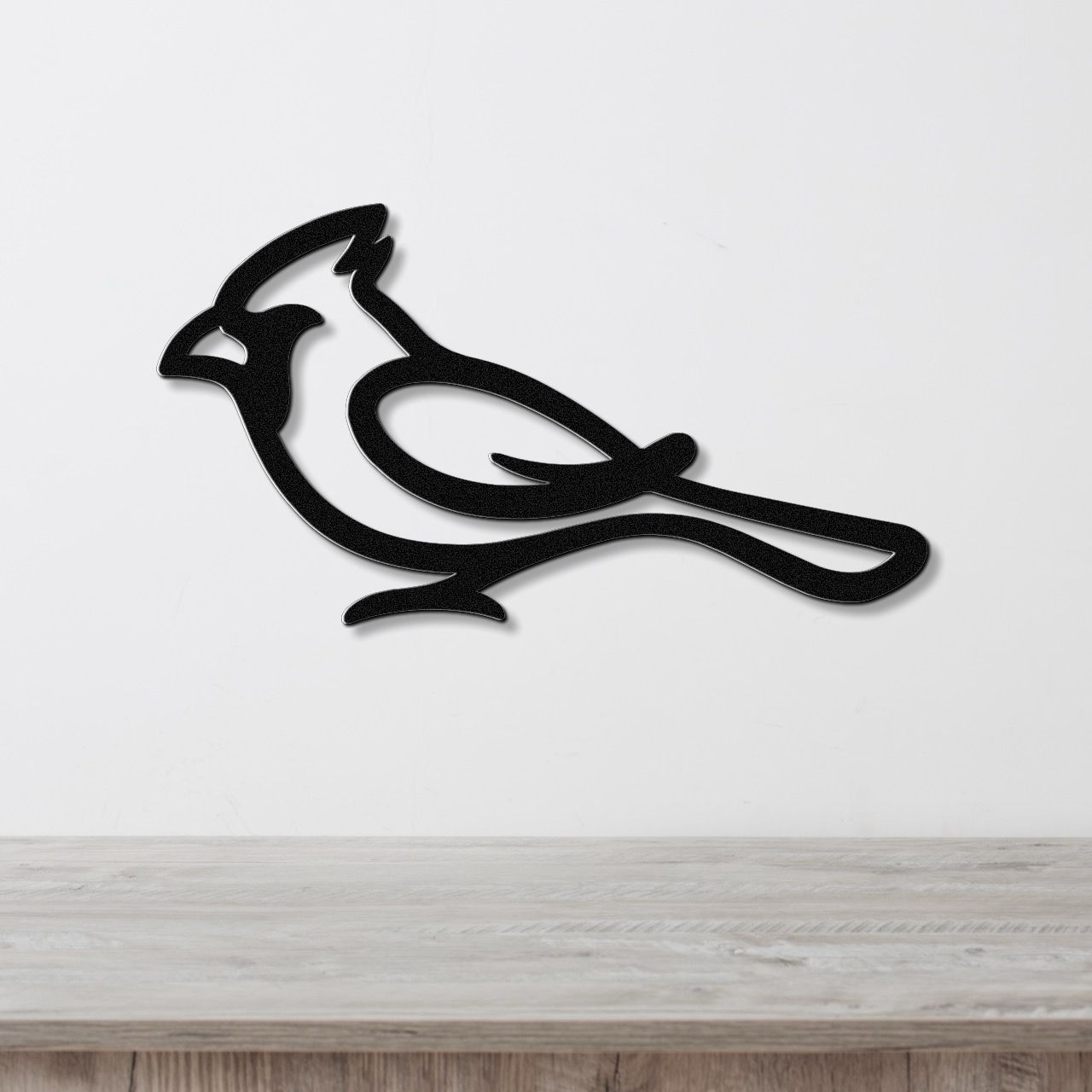 Cardinal Metal Wall Art