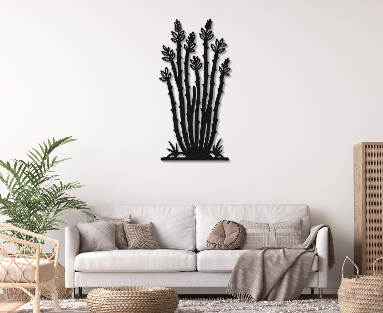 Ocotillo Metal Wall Art