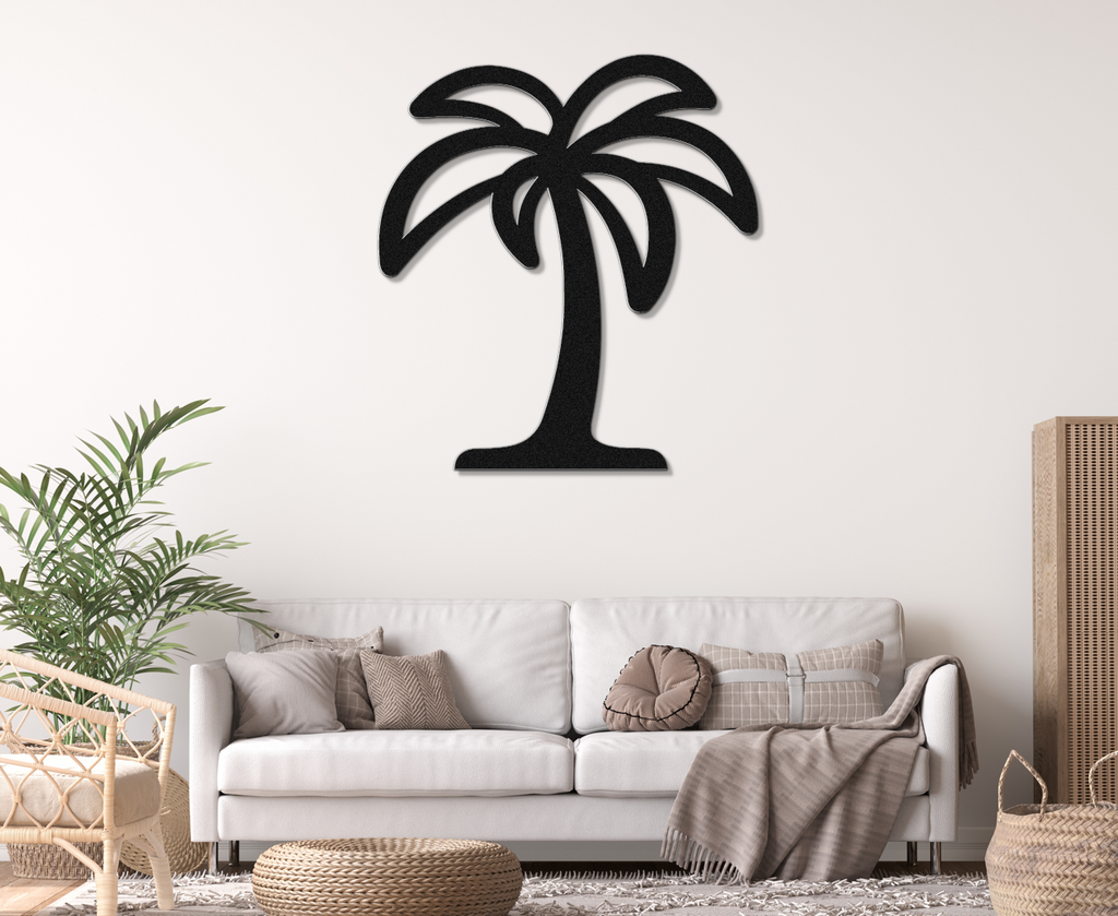 Palm Tree Metal Wall Art