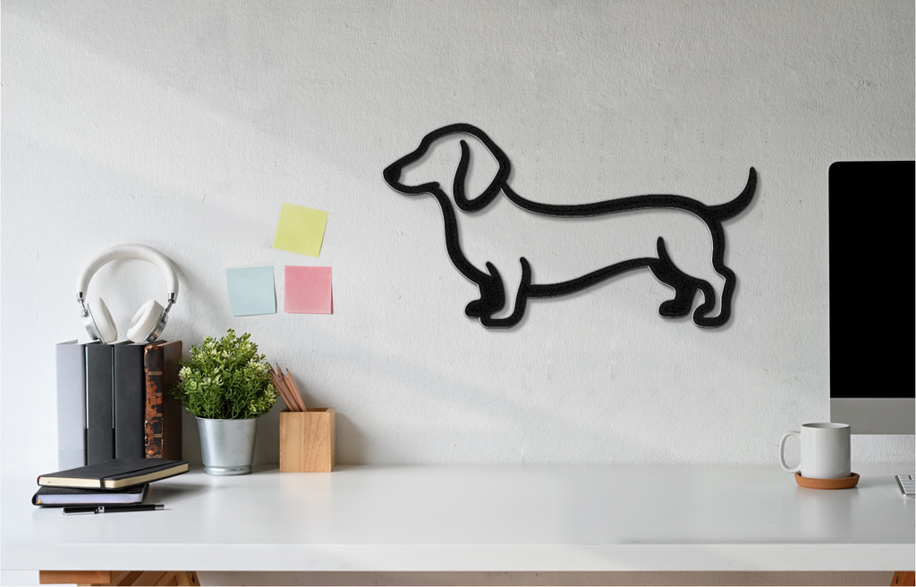 Dachshund Metal Wall Art