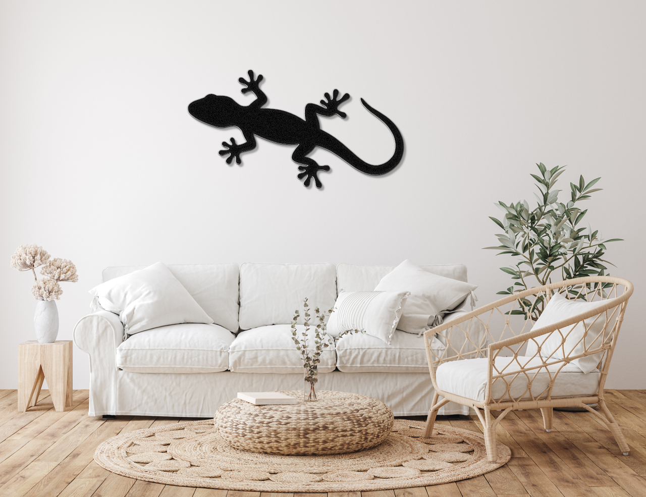 Lizard Metal Wall Art