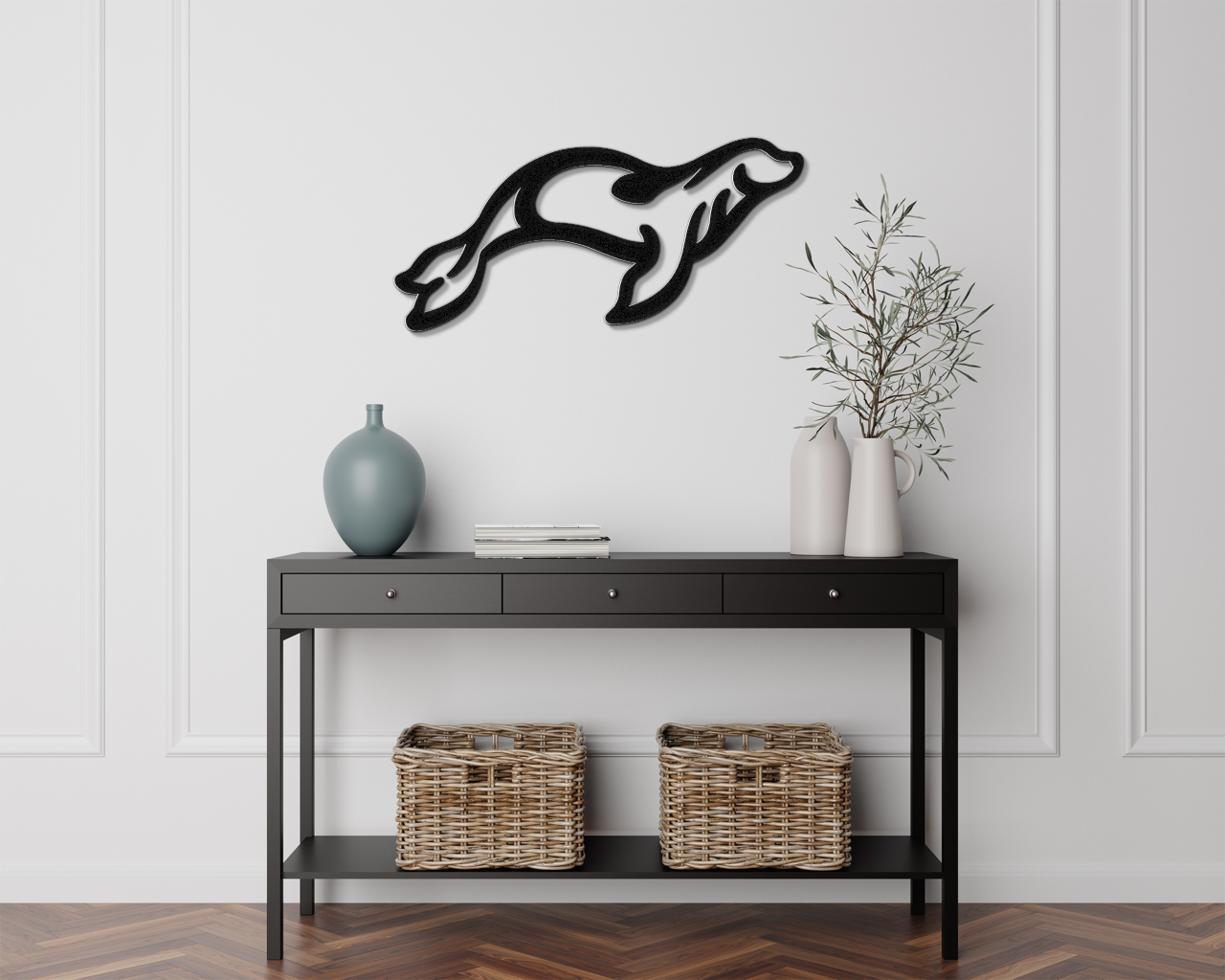 Sea Lion Metal Wall Art