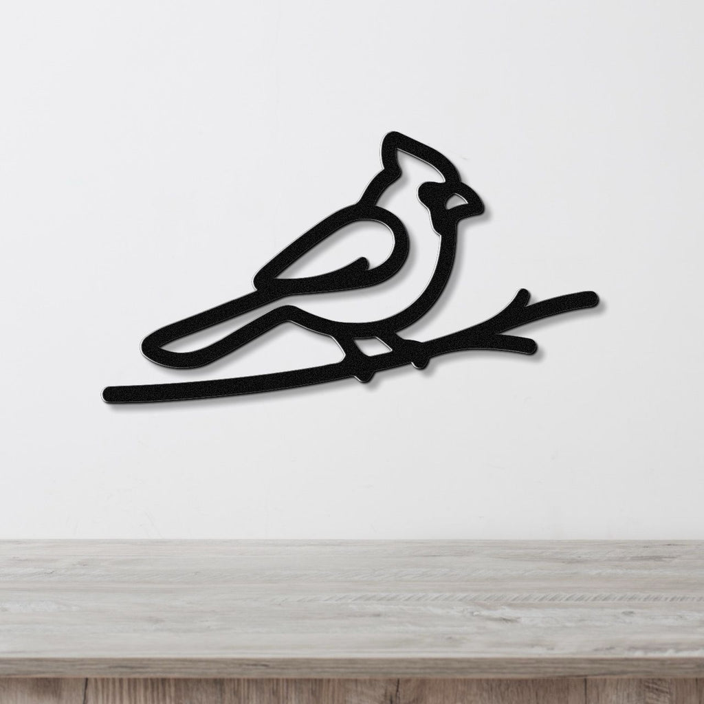 Cardinal Metal Wall Art