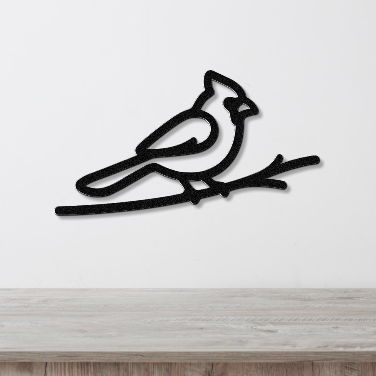 Cardinal Metal Wall Art