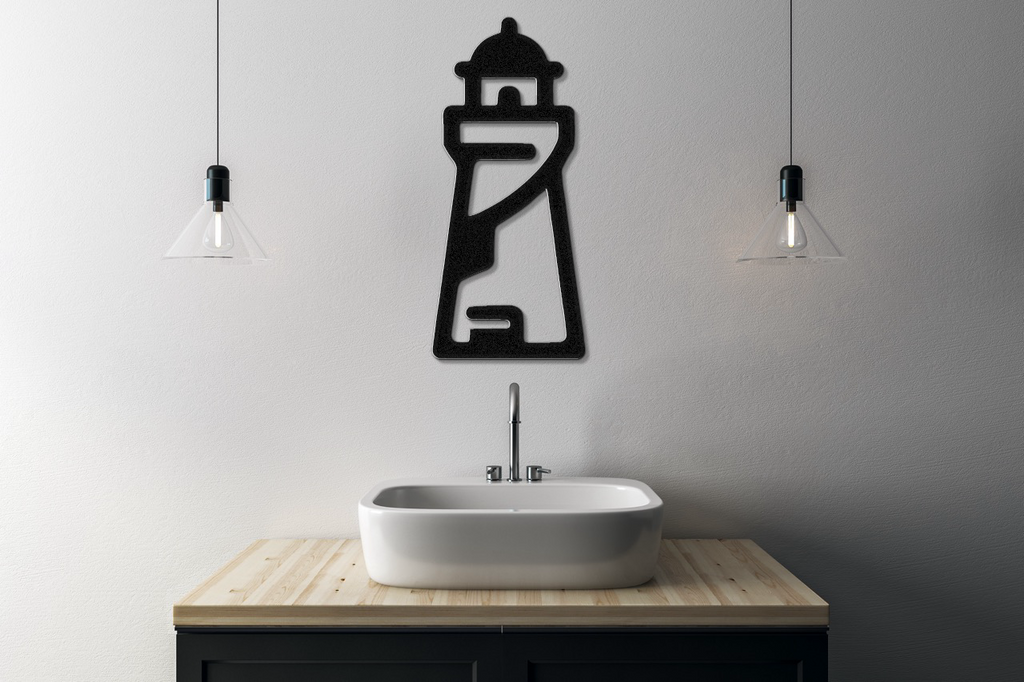 Lighthouse Metal Wall Art