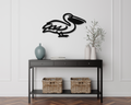 Pelican Metal Wall Art