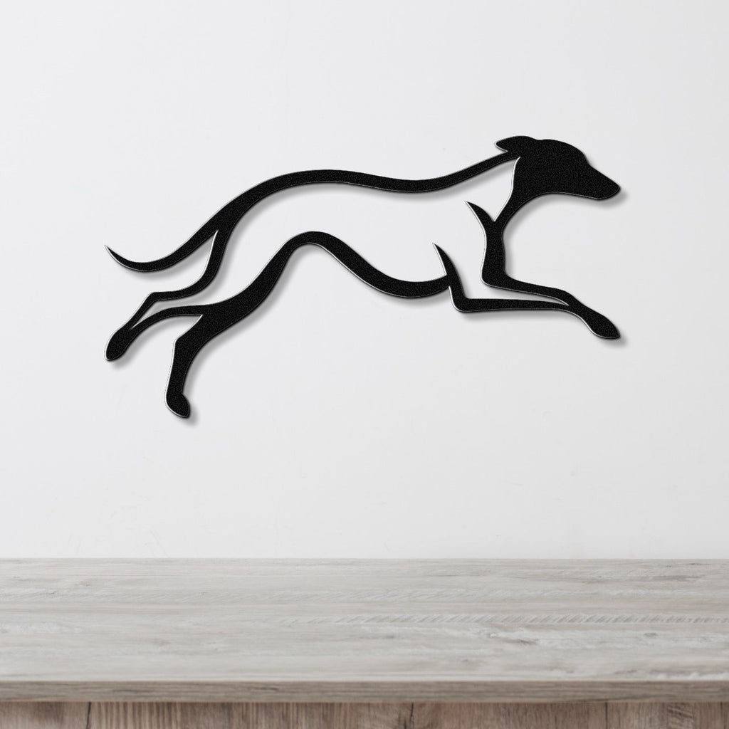 Greyhound Metal Wall Art