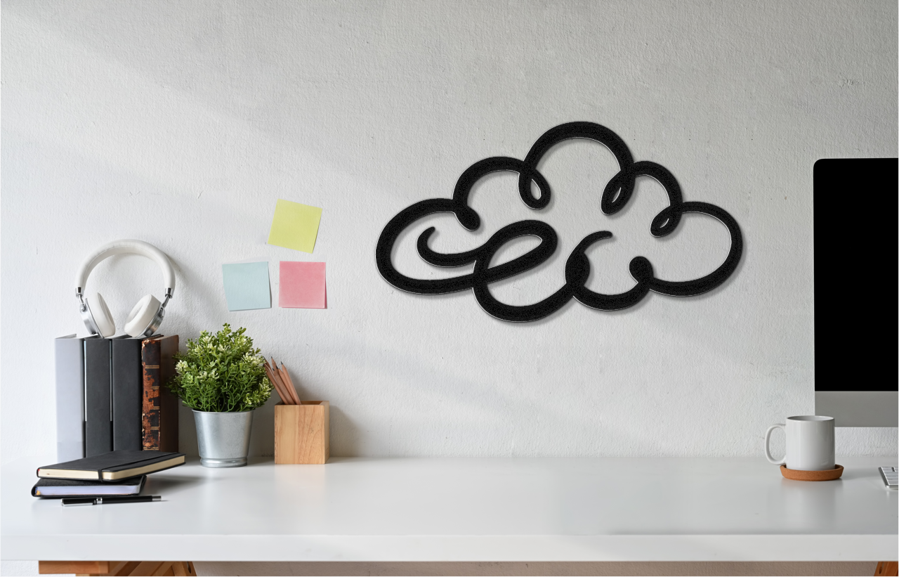 Cloud Metal Wall Art