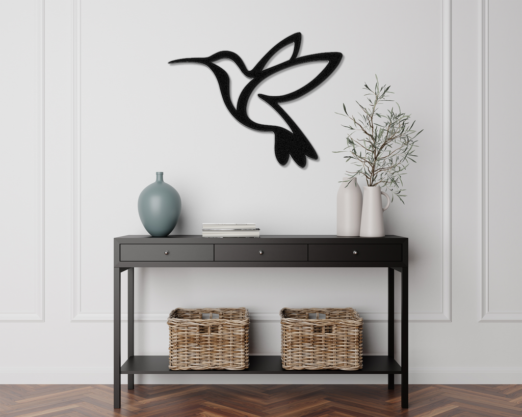 Hummingbird Metal Wall Art