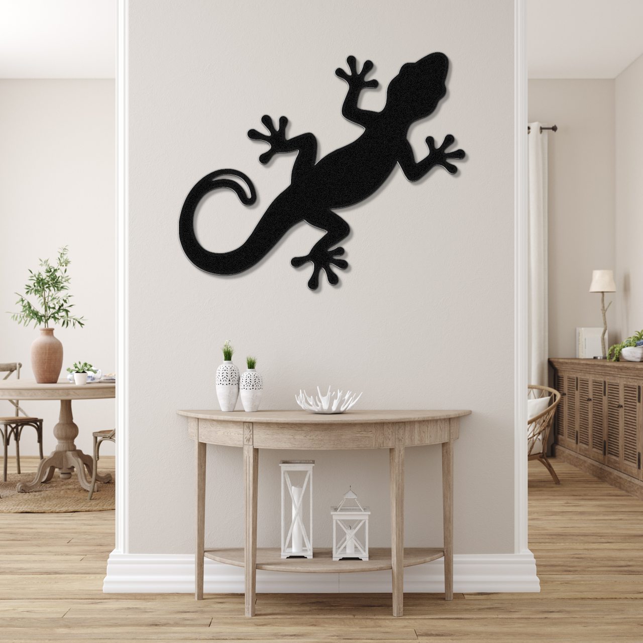 Lizard Metal Wall Art