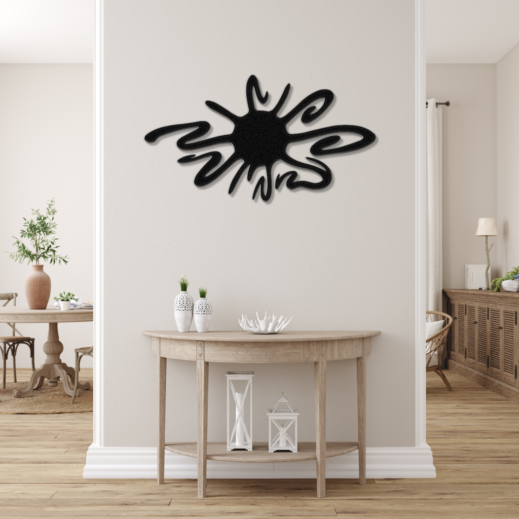 Sea Urchin Metal Wall Art