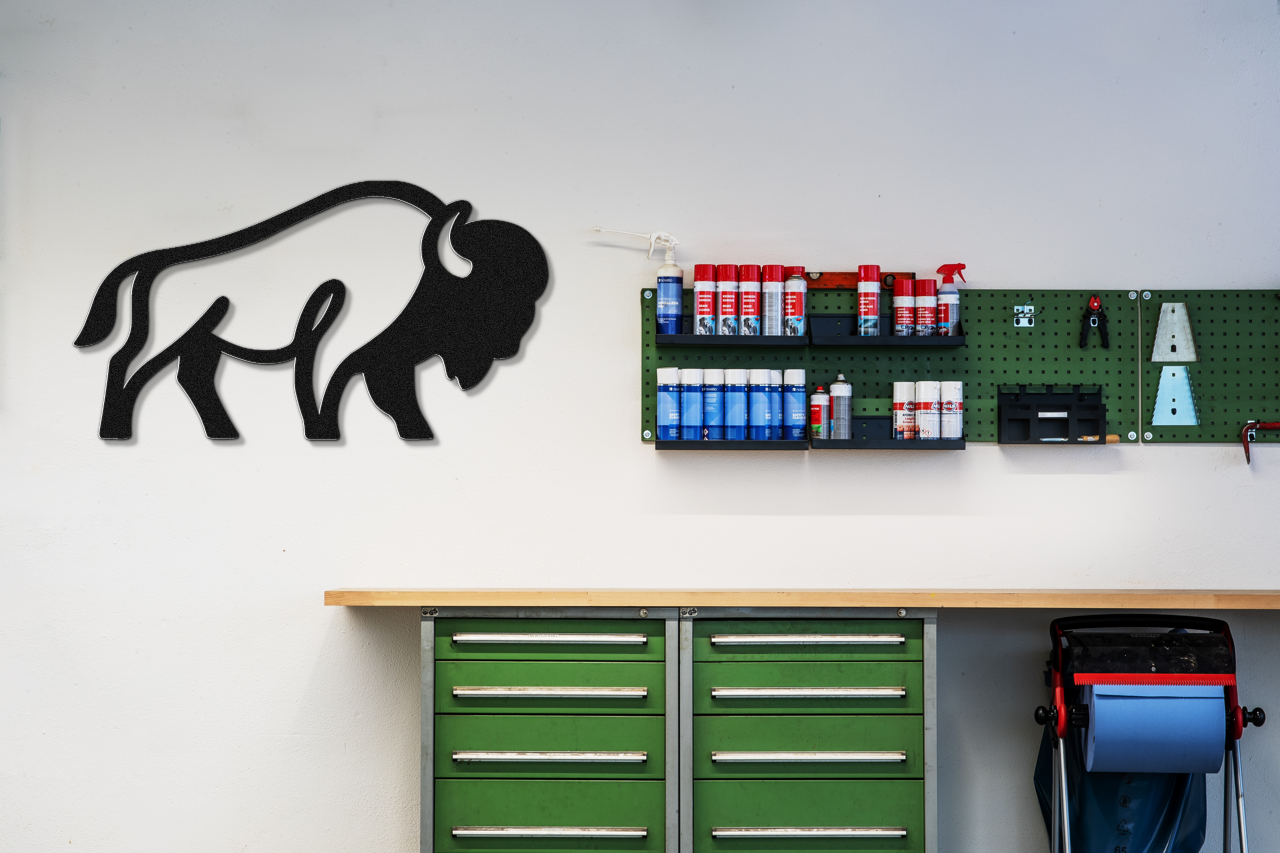 Buffalo Metal Wall Art