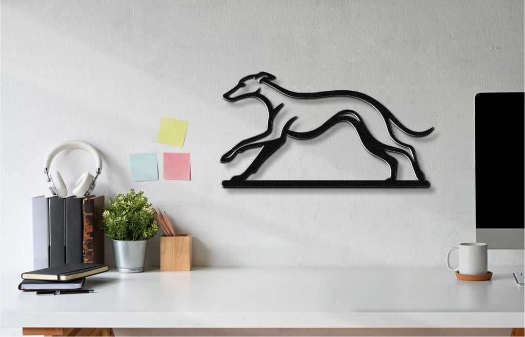 Greyhound Metal Wall Art