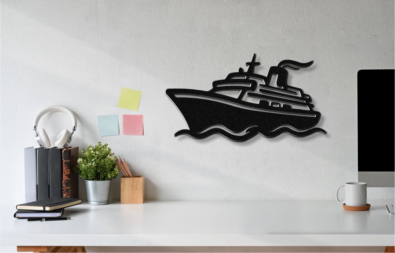 Cruise Ship Metal Wall Art