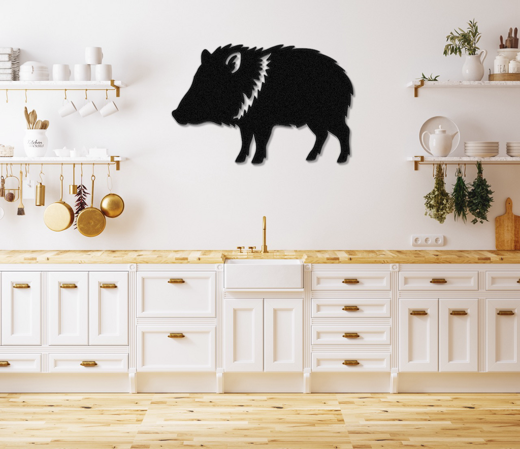 Javelina Metal Wall Art