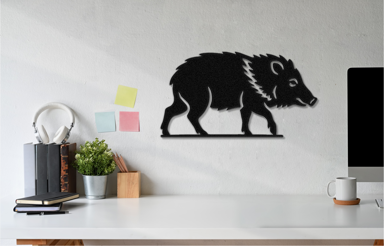 Javelina Metal Wall Art