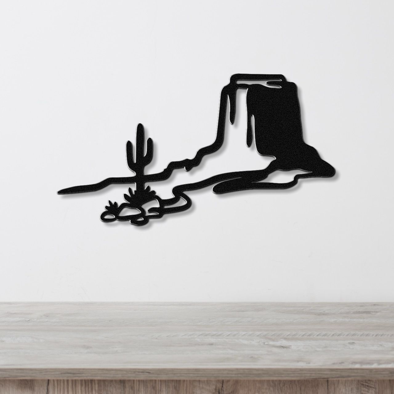 Desert Mesa Metal Wall Art