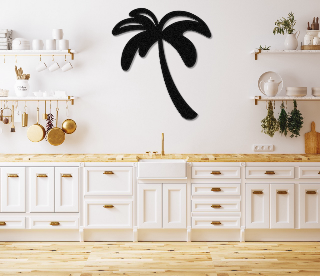 Palm Tree Metal Wall Art
