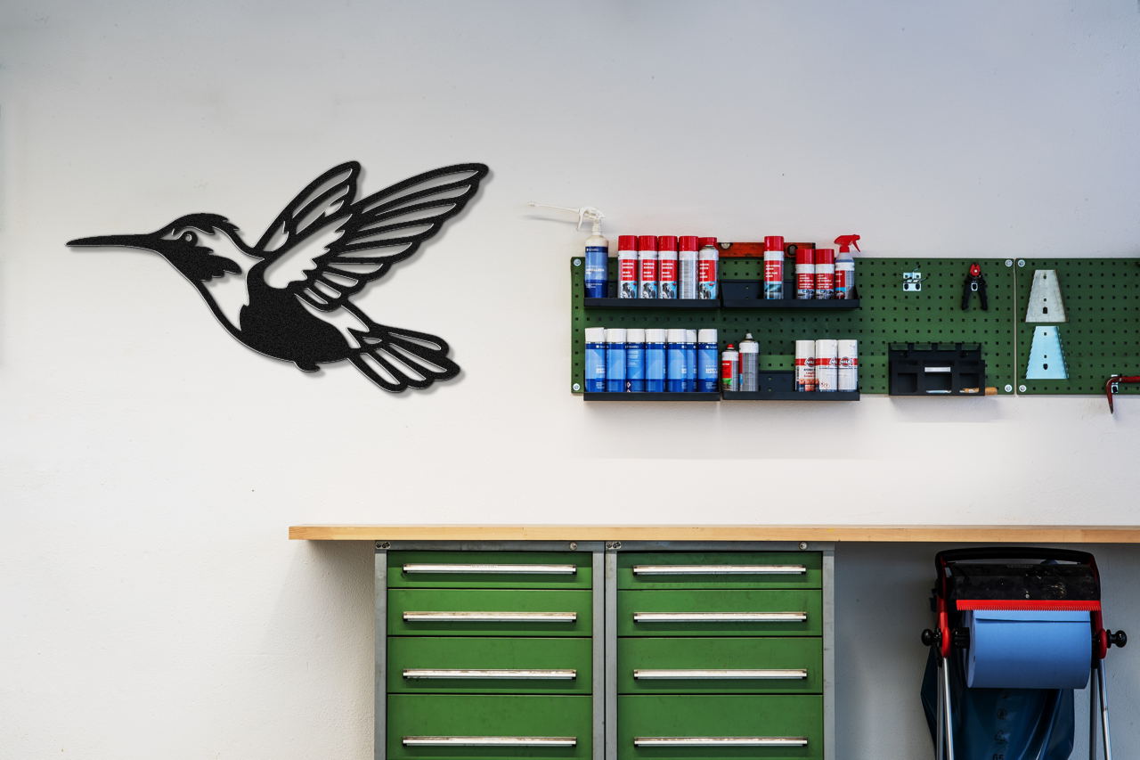 Hummingbird Metal Wall Art