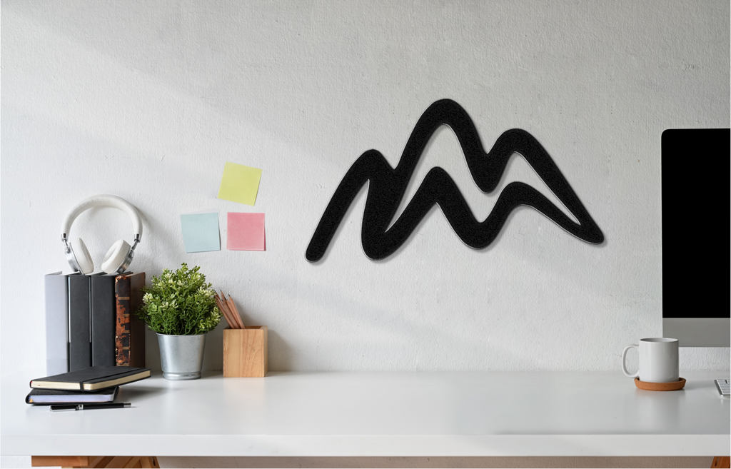 Mountains Metal Wall Art