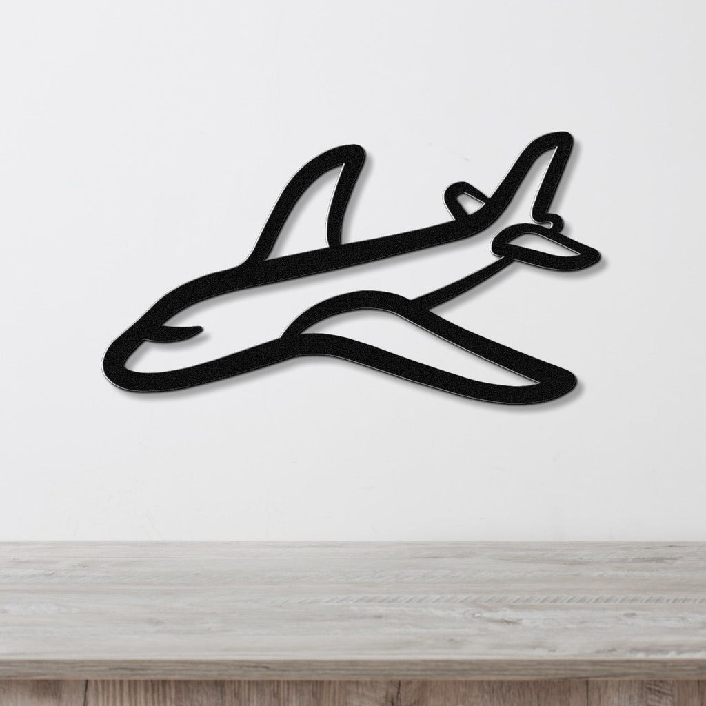 Airplane Metal Wall Art
