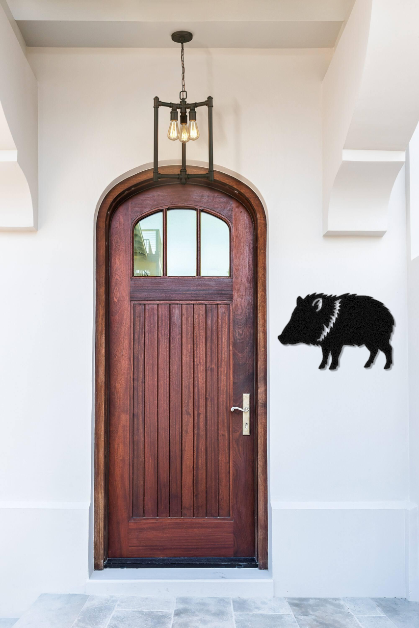 Javelina Metal Wall Art