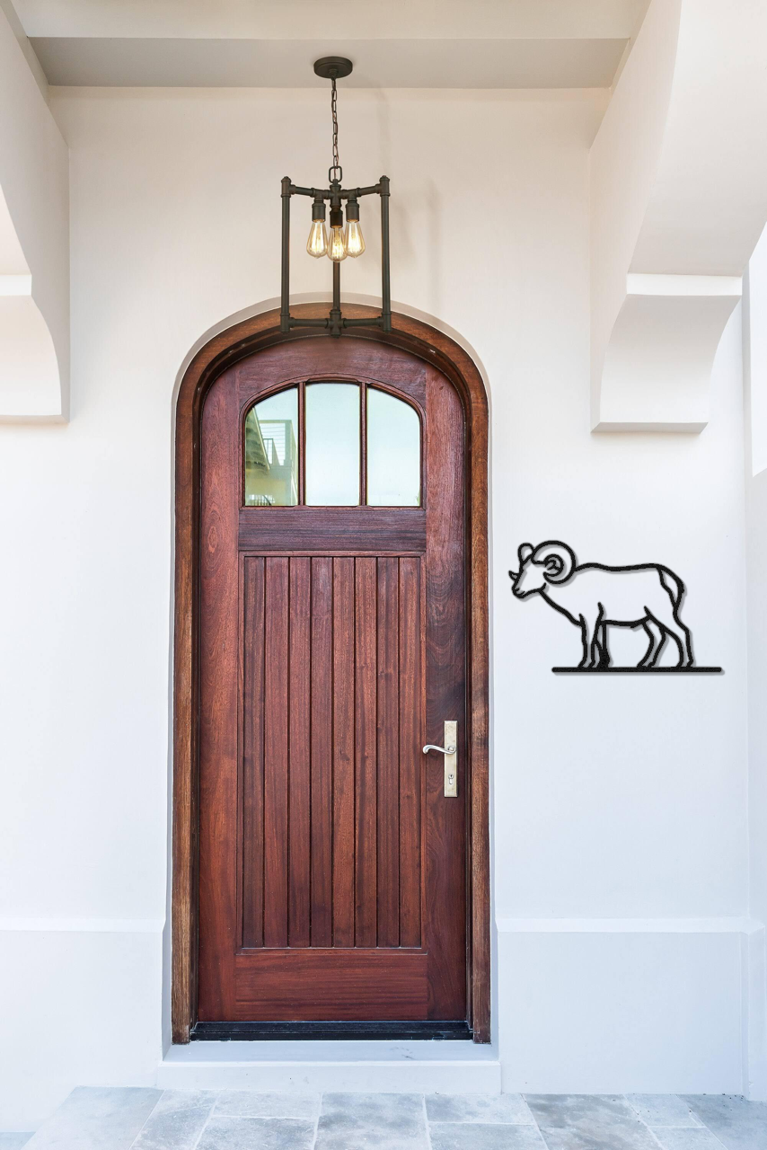 Bighorn Sheep Metal Wall Art