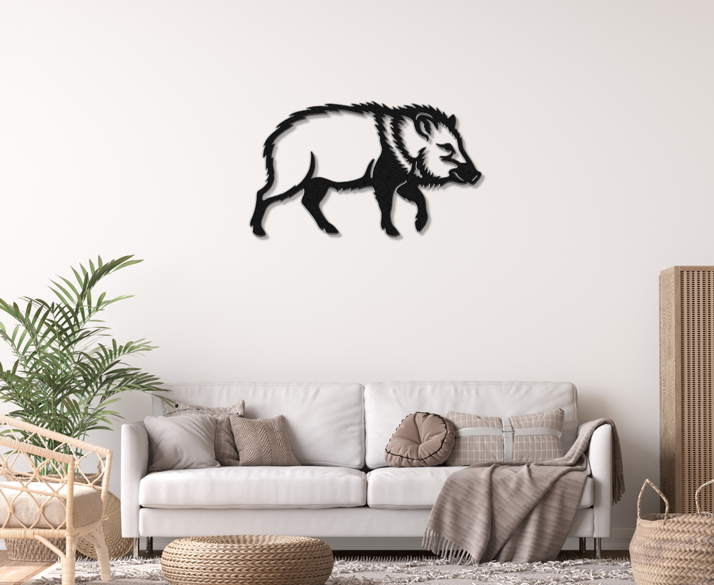 Javelina Metal Wall Art