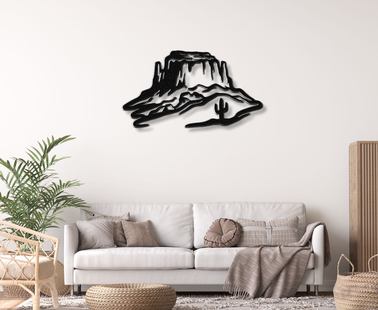 Desert Mesa Metal Wall Art