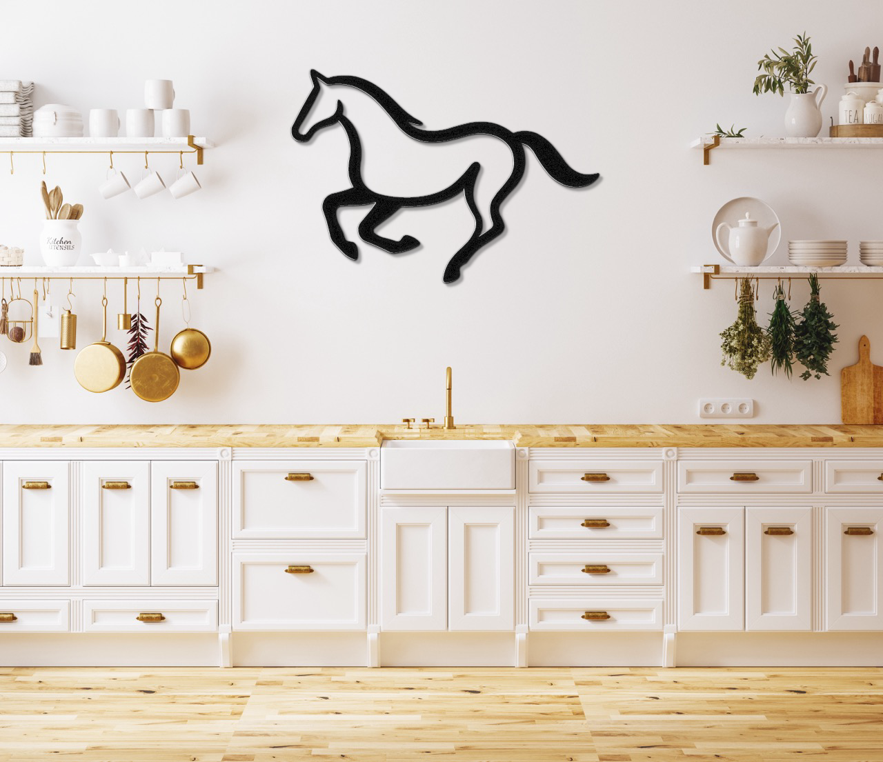 Horse Metal Wall Art