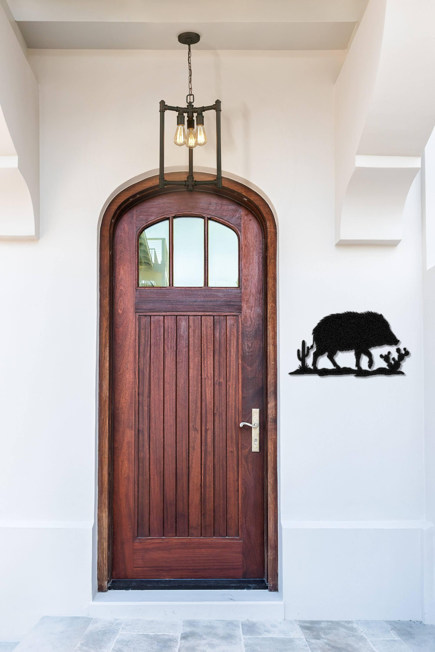 Javelina Metal Wall Art