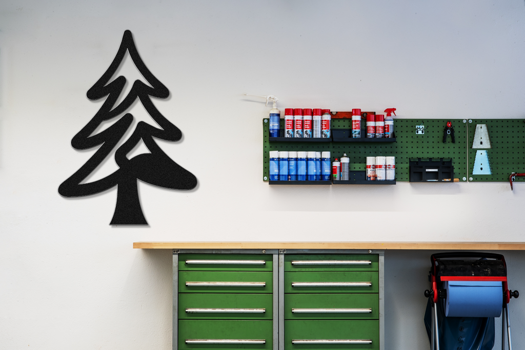 Pine Tree Metal Wall Art