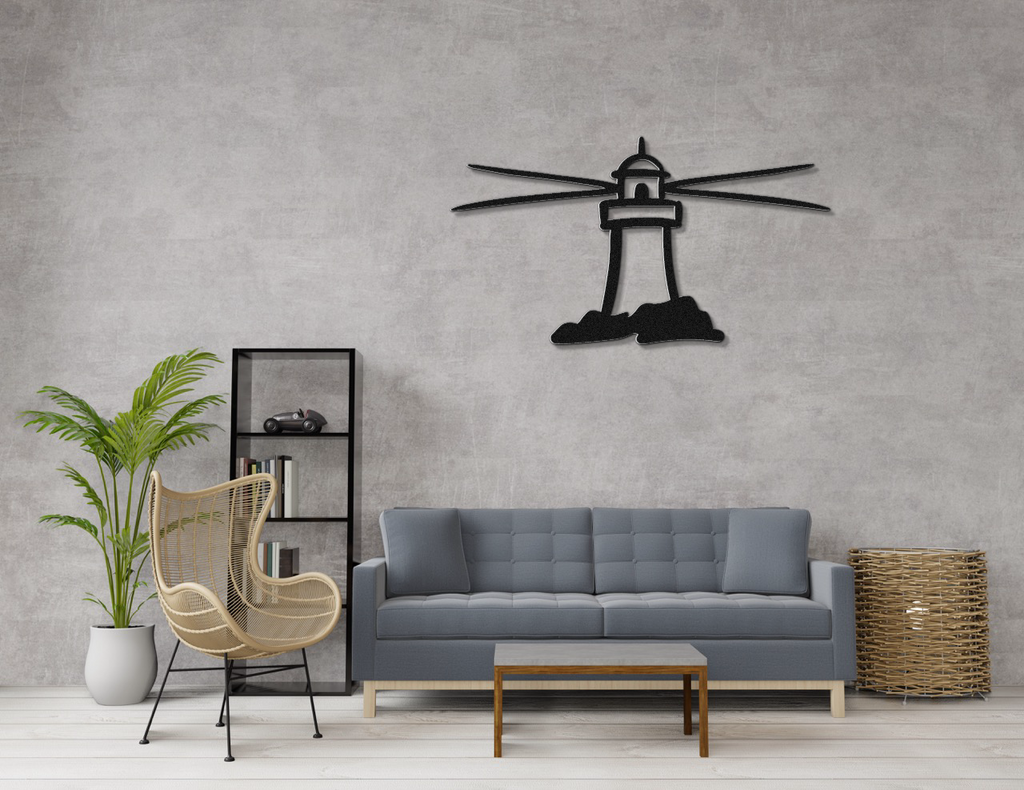Lighthouse Metal Wall Art