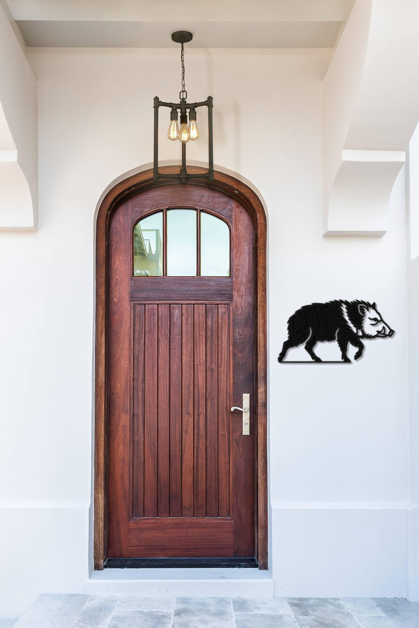 Javelina Metal Wall Art