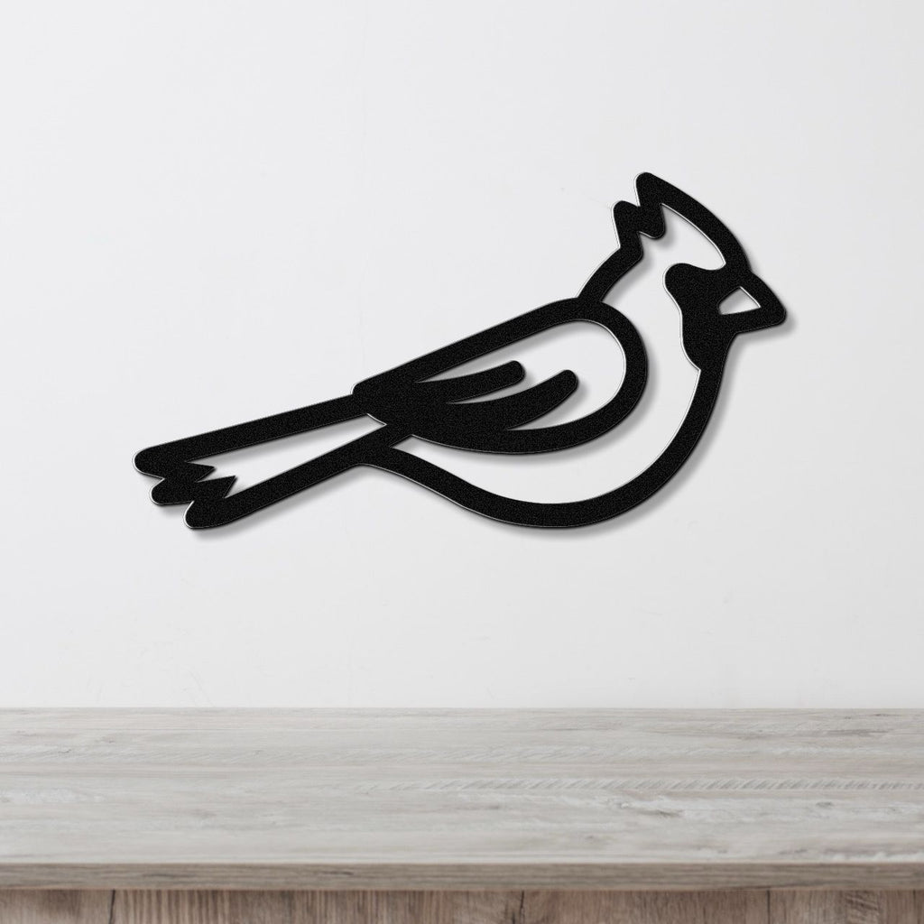 Cardinal Metal Wall Art