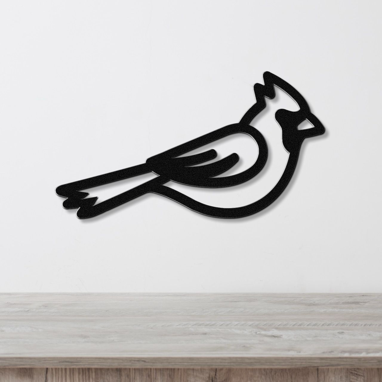 Cardinal Metal Wall Art