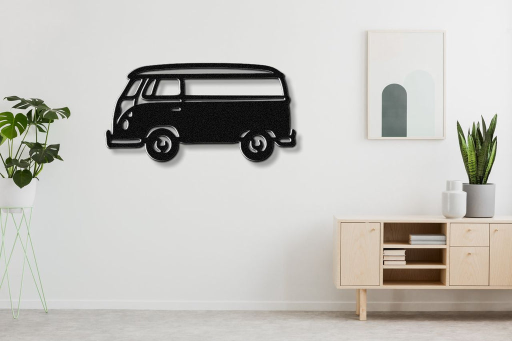 Vintage Van Metal Wall Art