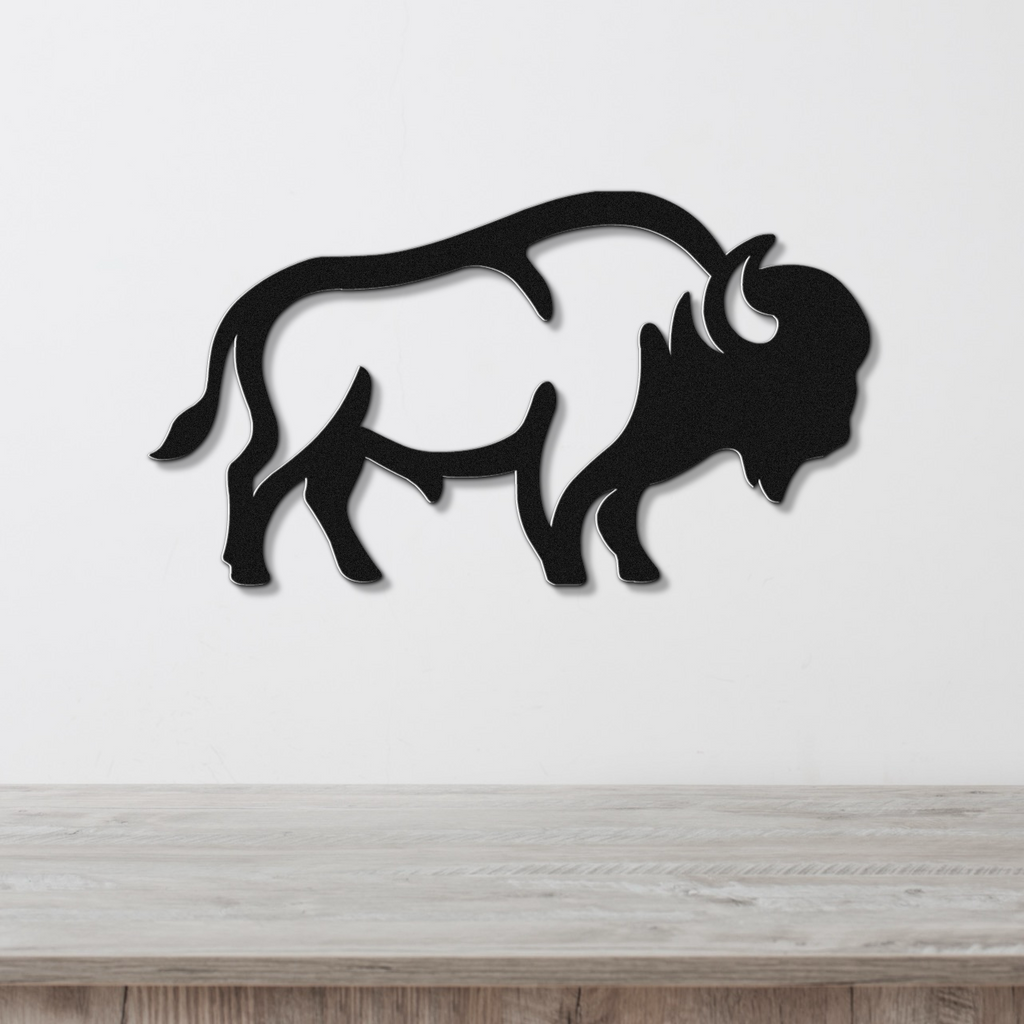 Buffalo Metal Wall Art