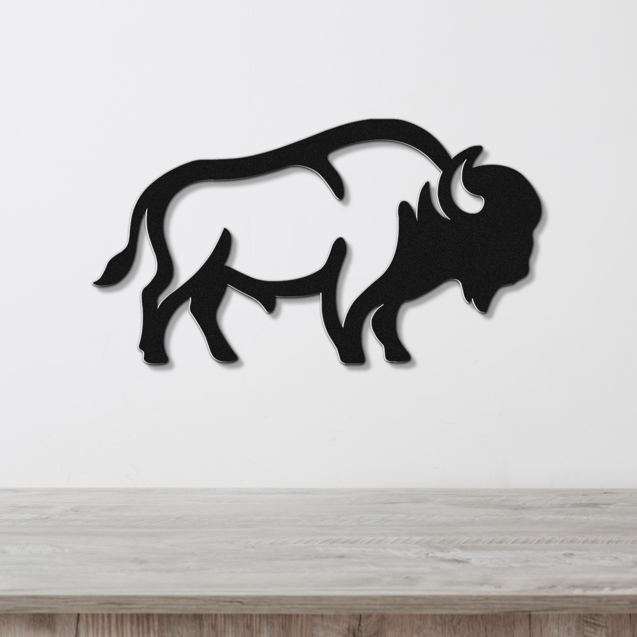 Buffalo Metal Wall Art