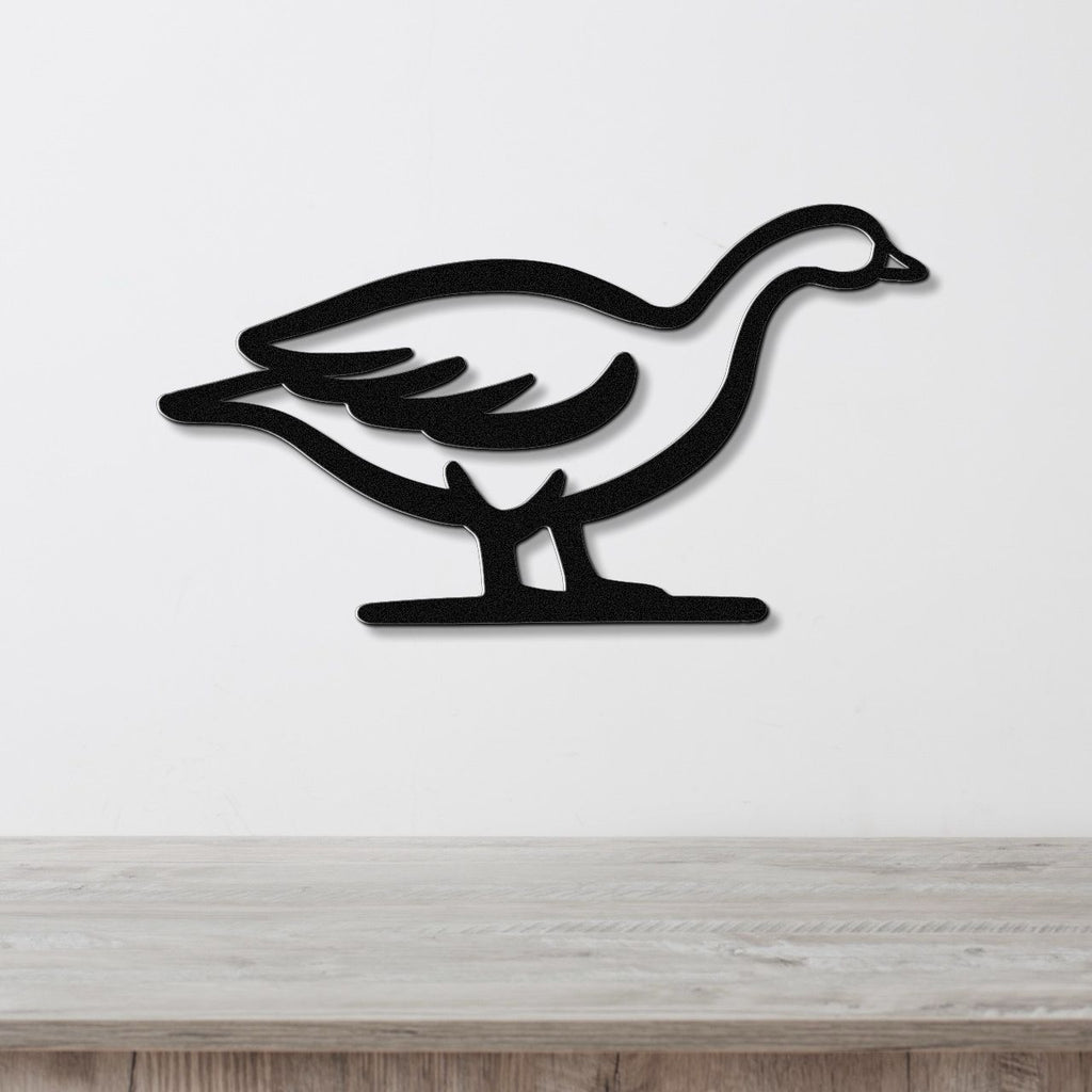 Goose Metal Wall Art