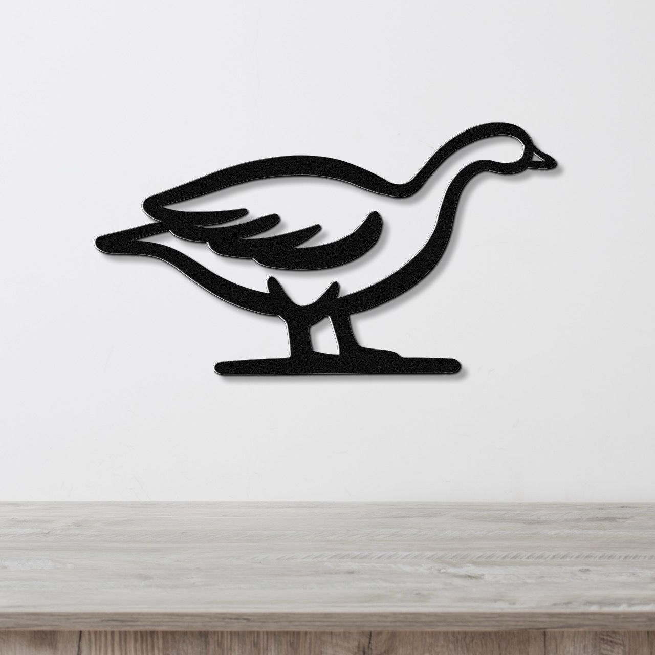Goose Metal Wall Art